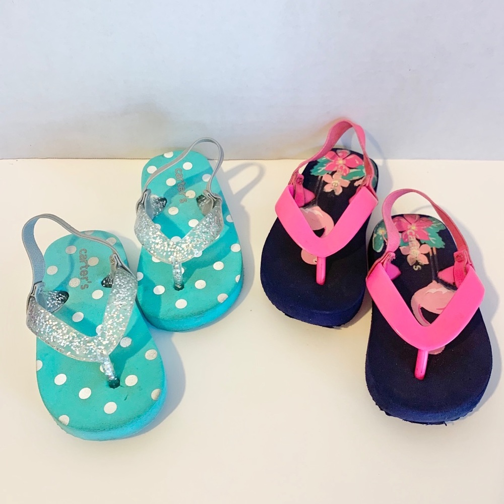 3/$10 Carter’s flip flops bundle